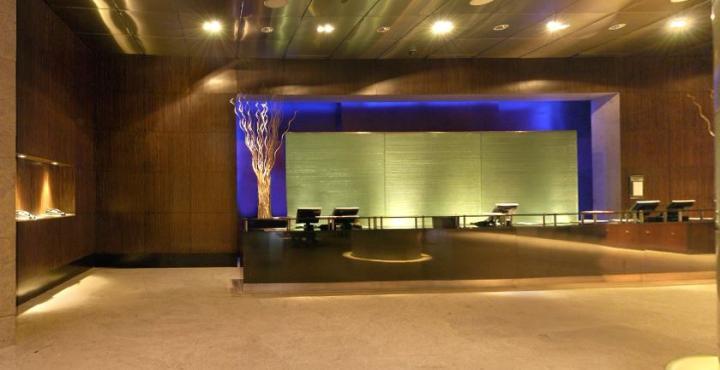 Hyatt Regency Mumbai International Airport Exterior foto The lobby of the hotel